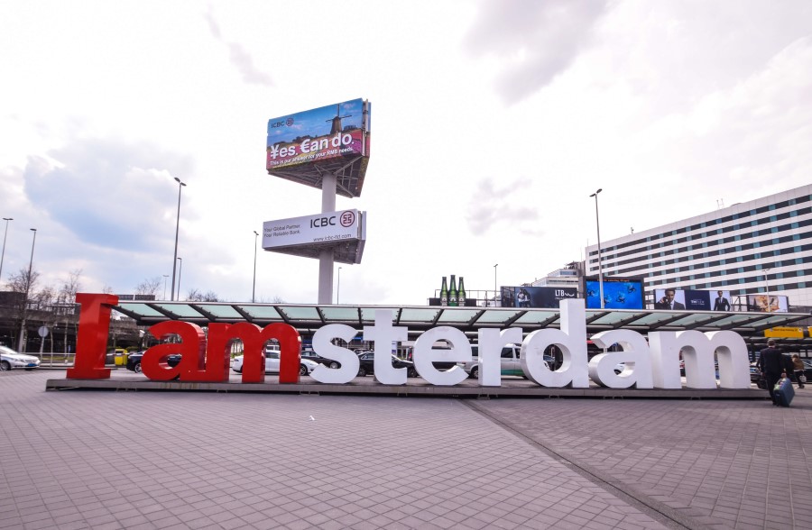 Iamsterdam Sign Airport
