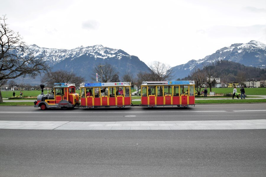 Interlaken City tour mini train