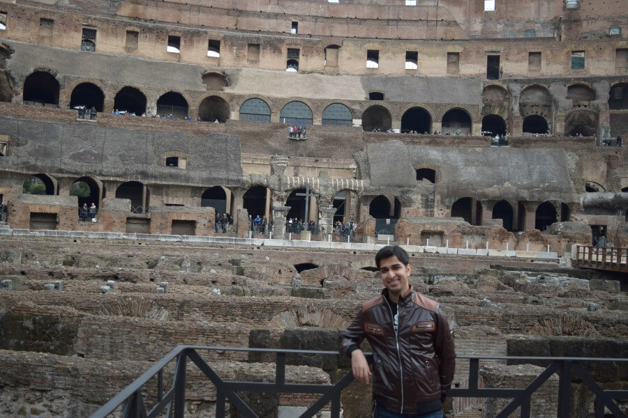 Colosseum landmark of Rome