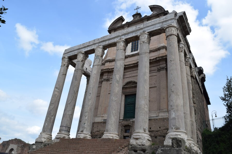 Roman Forum pillars