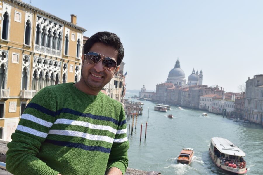 picture with grand canal view