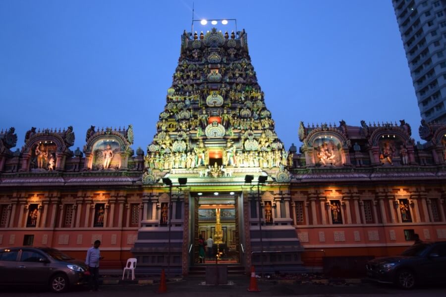 Brickfields India Town South Indian temple