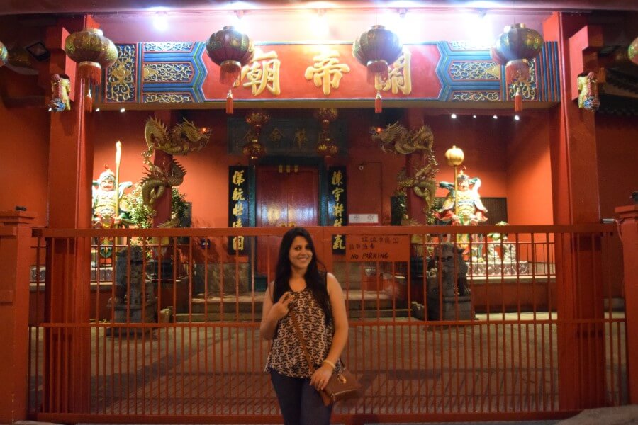 Chinatown Jalan Petaling chinese shrine