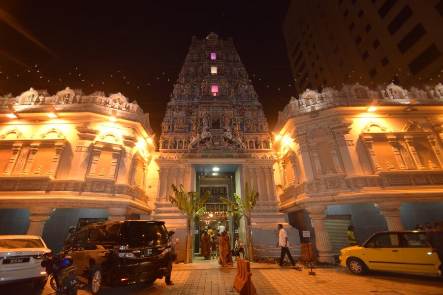 Indian temple in Kuala Lumpur
