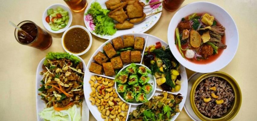 Vegetarian thai food tour takemetour